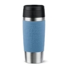 EMSA Travel Mug Thermobecher,  0, 36 Liter N2021100,  1 Thermosbecher,  Farbe: Blau