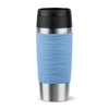 EMSA Travel Mug Wave Thermosbecher,  0, 36 Liter N2021300,  1 Thermosbecher,  Farbe: Pastellblau