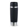 EMSA Travel Mug Wave Thermosbecher,  0, 5 Liter N2022500,  1 Thermosbecher,  Farbe: Schwarz