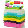 EMSA Variabolo Brotdose,  6-teilig,  16 x 11 x 14 cm 509388,  6-teiliges Set,  beidseitig zu öffnen