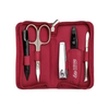 ERBE Solingen Maniküre Set,  5-teilig 9016,  1 Set,  rot