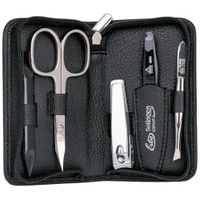 ERBE Solingen Maniküre Set,  5-teilig 9020,  1 Set,  schwarz