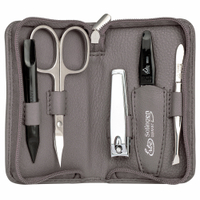 ERBE Solingen Maniküre Set,  5-teilig 9077,  1 Set,  grau