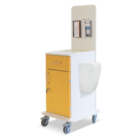 ETERNASOLID MULTICART Arbeitswagen T15 mit Mülleimer 92478-GE,  Farbe: gelb