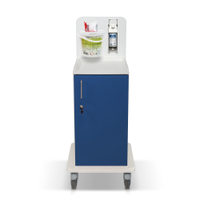 ETERNASOLID MULTICART Desinfektionswagen T11 mit Spenderhalterung 92464-BL,  Farbe: blau