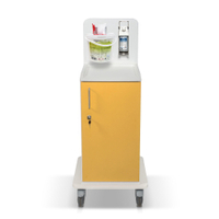 ETERNASOLID MULTICART Desinfektionswagen T11 mit Spenderhalterung 92464-GE,  Farbe: gelb