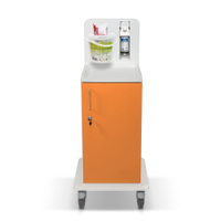 ETERNASOLID MULTICART Desinfektionswagen T11 mit Spenderhalterung 92464-OR,  Farbe: orange