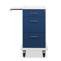 ETERNASOLID MULTICART Dokumentenwagen T16 mit Laptopauszug 92498-BL,  Farbe: blau