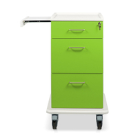 ETERNASOLID MULTICART Dokumentenwagen T16 mit Laptopauszug 92498-GR,  Farbe: grün