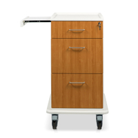 ETERNASOLID MULTICART Dokumentenwagen T16 mit Laptopauszug 92498-KI,  Farbe: kirsche