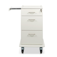 ETERNASOLID MULTICART Dokumentenwagen T16 mit Laptopauszug 92498-WS,  Farbe: weiß