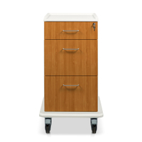 ETERNASOLID MULTICART Dokumentenwagen T17 mit 2 Doku-Auszügen 92476-KI,  Farbe: kirsche