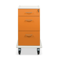 ETERNASOLID MULTICART Dokumentenwagen T17 mit 2 Doku-Auszügen 92476-OR,  Farbe: orange