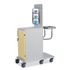 ETERNASOLID MULTICART Hygienewagen T12 mit festem Abfallsammler 92218-BE,  Farbe: beige
