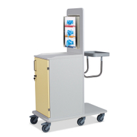 ETERNASOLID MULTICART Hygienewagen T12 mit festem Abfallsammler 92218-BE,  Farbe: beige