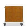 ETERNASOLID MULTICART Multifunktionswagen T 23 mit 8 Schubladen 92704-KI,  Farbe: kirsche