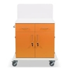 ETERNASOLID MULTICART Multifunktionswagen T21 mit Rückwand 92635-OR,  Farbe: orange