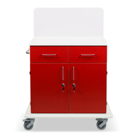 ETERNASOLID MULTICART Multifunktionswagen T21 mit Rückwand 92635-RO,  Farbe: rot