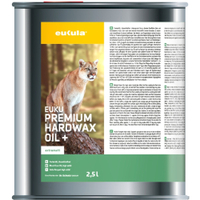 eukula euku premium hardwax oil+ Pflegeöl,  extramatt 0152002590,  2, 5 l - Dose