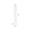 Euraneg Desinfektionsmittelspender Säule,  Acryl SD100 SD100-w,  1 Stück - Farbe: weiß
