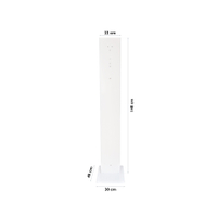 Euraneg Desinfektionsmittelspender Säule,  Acryl SD100 SD100-w,  1 Stück - Farbe: weiß