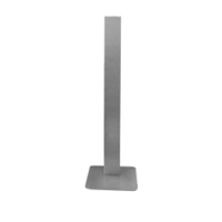 Euraneg Desinfektionssäule,  Edelstahl SD110 SD110,  1 Stück - Farbe: silber