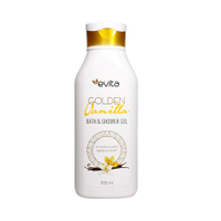 evita Golden Vanilla Bath & Shower Gel 4890,  0, 5 Liter - Flasche