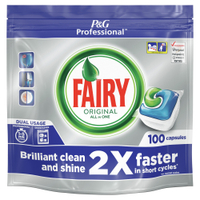 Fairy Professional All In One Kurzprogramm Spülmaschinentabs 8001090186485,  1 Beutel = 100 Stück