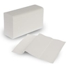 Falthandtücher 20, 5 x 24 cm,  weiß 15437-00,  1 Karton = 25 Bündel x 150 = 3750 Tücher