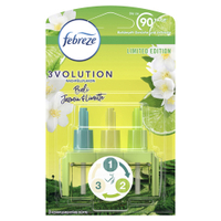 Febreze 3Volution Duftstecker Nachfüllflakon,  Bali Jasmin 8006540542156,  1 Nachfüllflakon = 20 ml