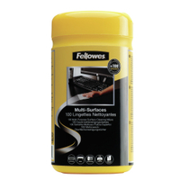 Fellowes Oberflächen Reinigungstücher 9971509,  1 Dose = 100 Tücher