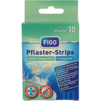 Figo Pflaster-Strips,  Extrem wasserfest 1 Packung = 10 Stück