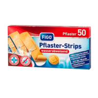 FIGO wasserabweisende Pflaster-Strips,  50er Pack 50er Pack