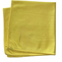 FINE-LINE Microfaser Glastuch AFL4040GE,  1 Packung = 10 Stück,  40 x 40 cm,  gelb