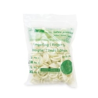 Fingerlinge Latex Premium 9776,  1 Packung = 100 Stück,  Größe 2