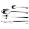 Fiskars Functional Form Besteckset,  poliert,  24-teilig 1002949,  1 Besteckset