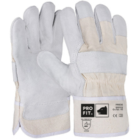 Fitzner "Friese" Rindspaltleder-Handschuh 550113-9,  1 Packung = 12 Paar,  Größe: 9