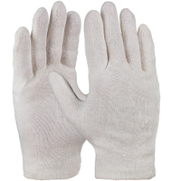 Fitzner Baumwoll-Trikot-Handschuh,  natur 632171-10,  1 Karton = 600 Paar,  Größe: 10