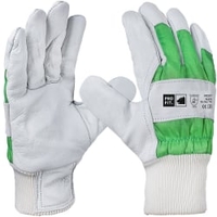 Fitzner Frost Arbeitshandschuh,  Rindvollleder,  komplett gefüttert 74379-11,  1 Packung = 6 Paar,  Größe: 11