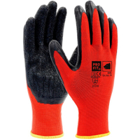 Fitzner Latex-Feinstrickhandschuh 595-9,  1 Packung = 12 Paar,  Größe: 9