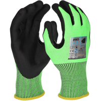 Fitzner Schnittschutzhandschuhe Nitril,  Level D 868-10,  1 Packung = 12 Paar,  Größe 10