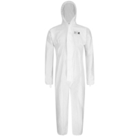 Fitzner Schutzanzug Eisbär,  Kat III,  Typ 5B/6B,  weiß 1435-XXL,  1 Stück,  Größe XXL