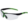 Fitzner Schutzbrille Sprinter,  beschlagfrei,  mit Nasenschutz 9925,  1 Box = 12 Stück,  grün / schwarz,  PSA Kategorie II