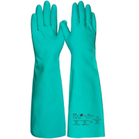 Fitzner Trivex Nitril Chemikalienschutzhandschuh,  45 cm 185-10,  1 Packung = 6 Paar,  Größe: 10