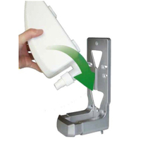 FIX Wandhalterung WA1000WZ,  weiß,  für Lotion- und Sprühpumpe