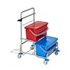 Floorstar 2 Top Estawa Moppboxwagen MBW 2T ES,  Maße (B x L x H): 67 x 71 x 90 cm