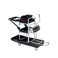Floorstar 4 Brix Flachpressenwagen FPW 4 BX,  Maße (B x L x H): 68 x 153 x 108 cm