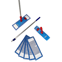 Floorstar Bodenwischer Set Pix,  7-teilig,  40 cm WS 40 XB,  1 Set,  Farbe: blau,  universal