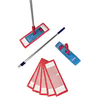 Floorstar Bodenwischer Set Pix,  7-teilig,  40 cm WS 40 XR,  1 Set,  Farbe: rot,  Toilettenanlagen