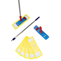 Floorstar Bodenwischer Set Pix,  7-teilig,  40 cm WS 40 XY,  1 Set,  Farbe: gelb,  Sanitärbereiche
